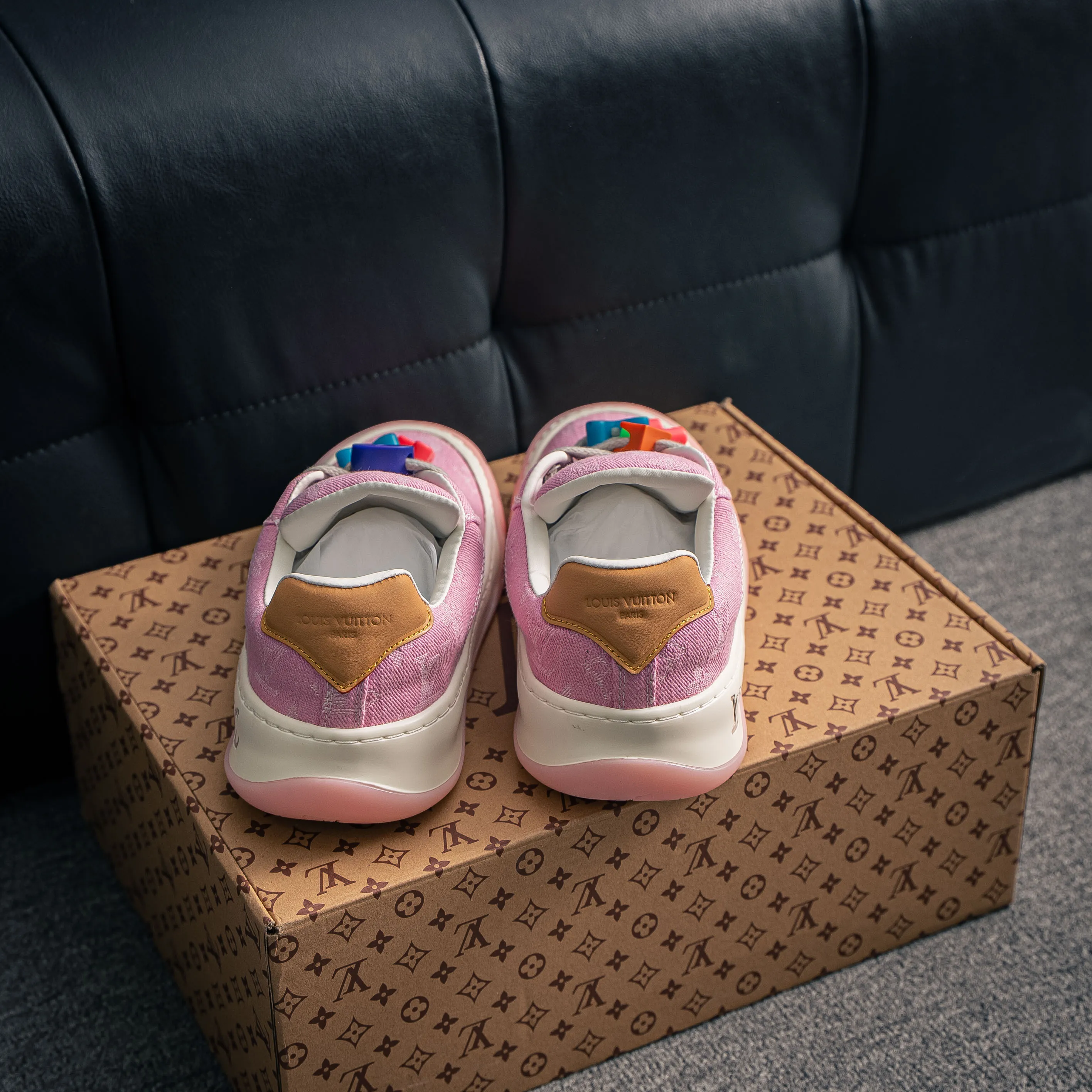 # Premium -- LOUIS VUITTON Tilted Series｜2026 LV Tilted Low Sneakers Series Low-Top Retro